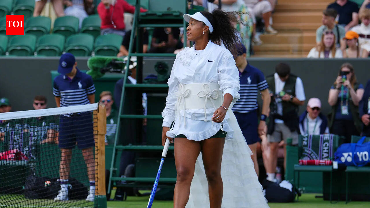 Naomi Osaka turns Wimbledon into a runway with stunning kimono-inspired look
