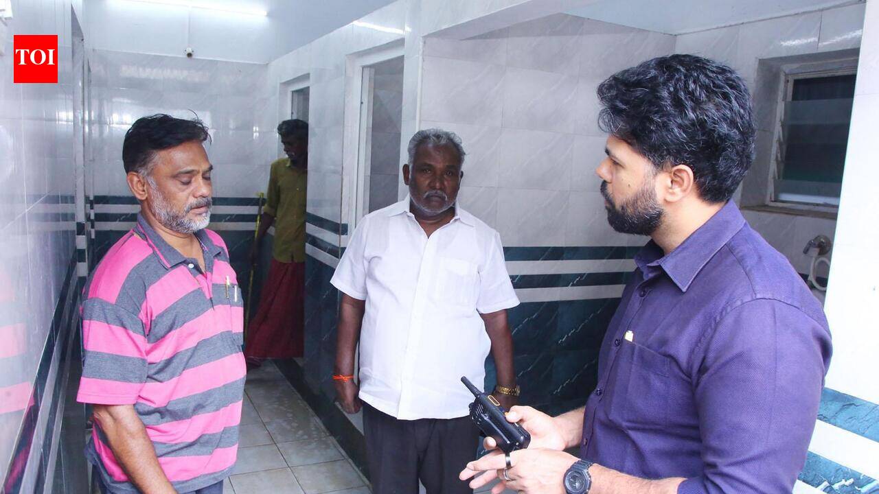 Madurai collector inspects Goripalayam flyover work