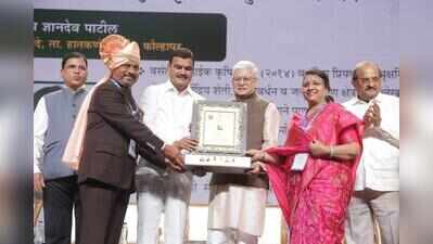 Sanjay D Patil honoured with Maharashtra’s highest agri award