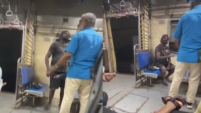 Man threatens co-passenger on Mumbai local train, police launch manhunt