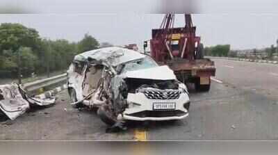 5 of family killed as bus collides with SUV on Agra-Lucknow Expressway in Unnao