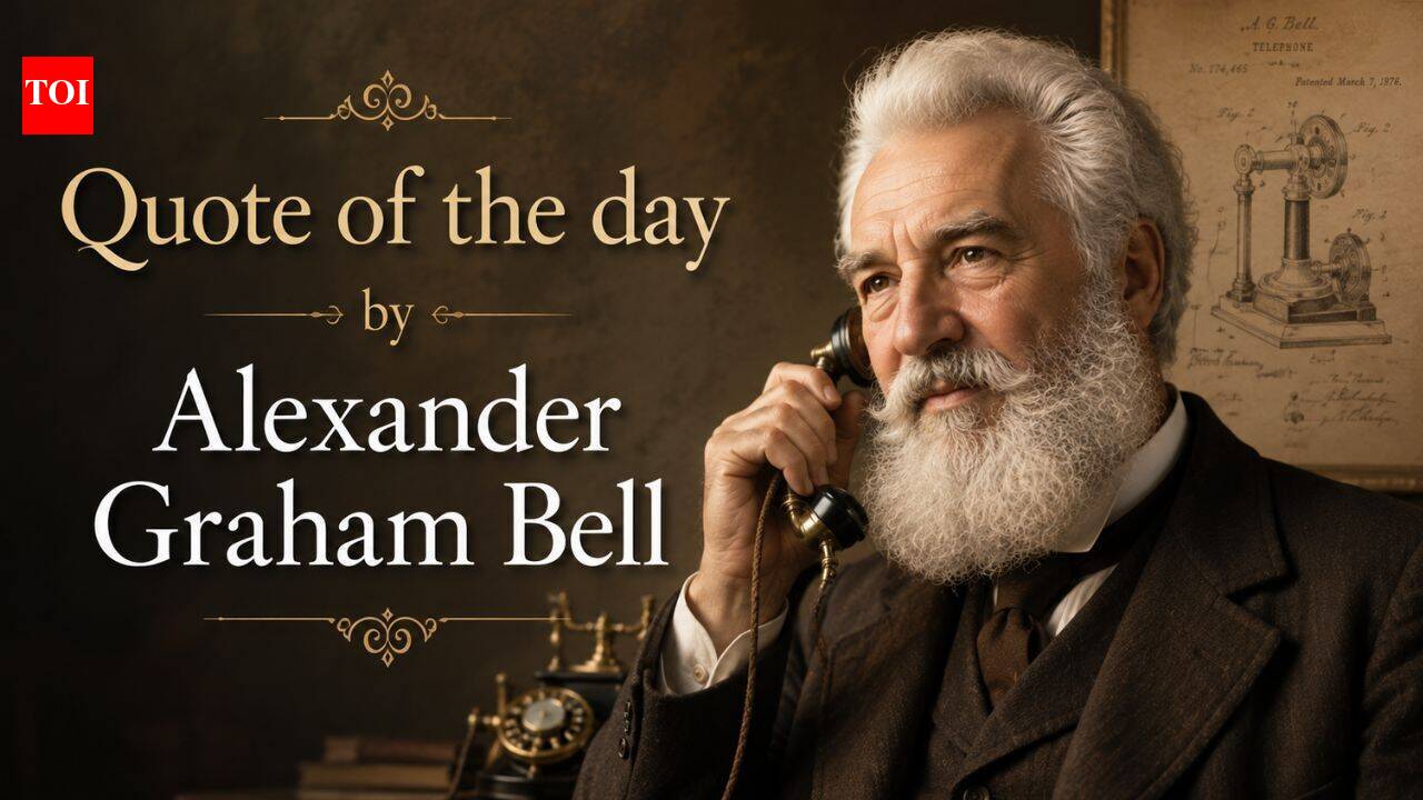 Quote of the day by Alexander Graham Bell: "The only difference between success and failure is the ability to take action" - lessons on beating procrastination, why ideas count for nothing without movement, from the inventor who gave the world the telephone