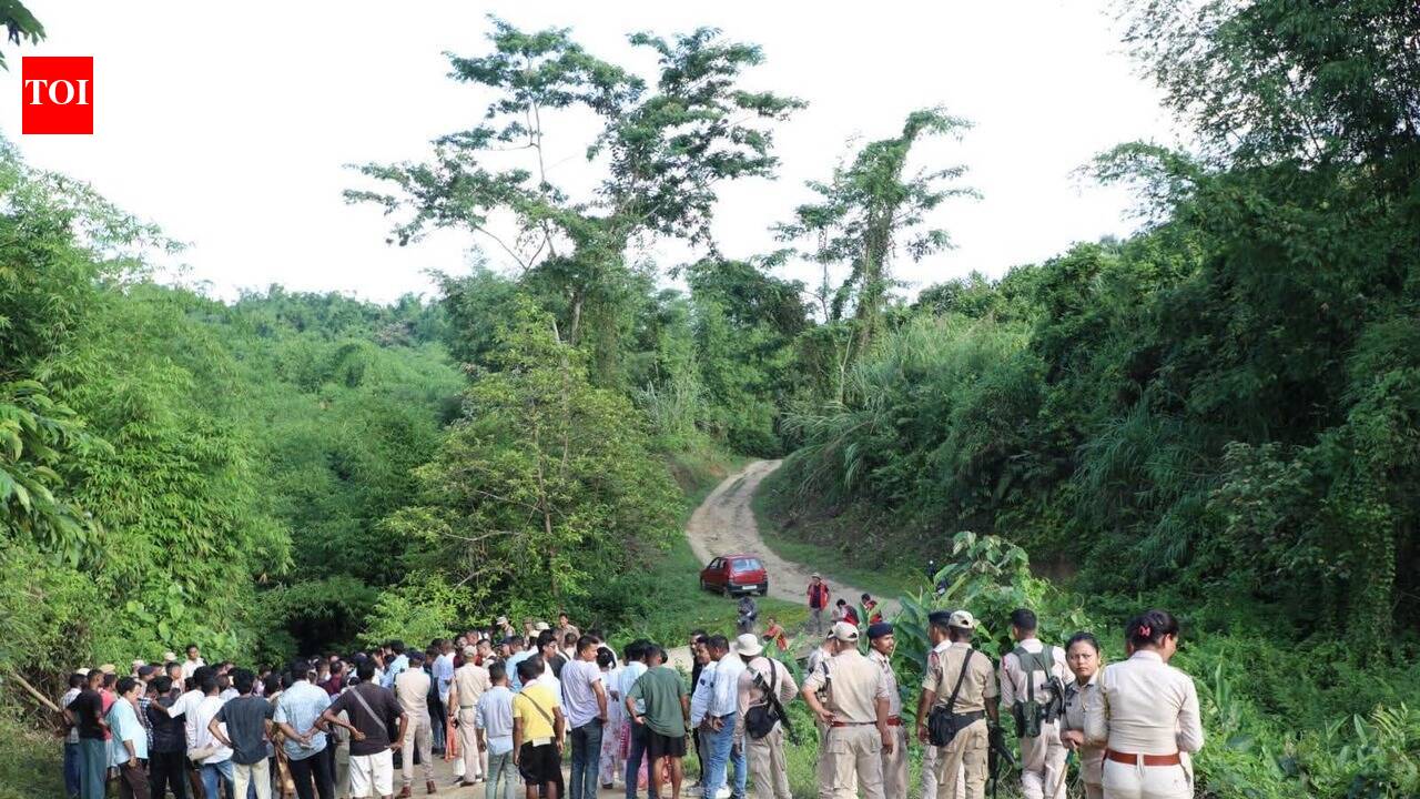 Atul Bora visits Dissoi Valley forest amid Assam-Nagaland border ...