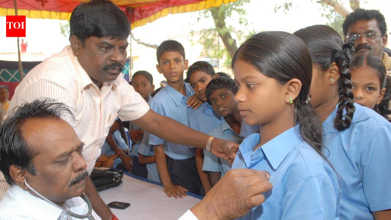 State rolls out annual health screening programme covering 1.89 crore children
