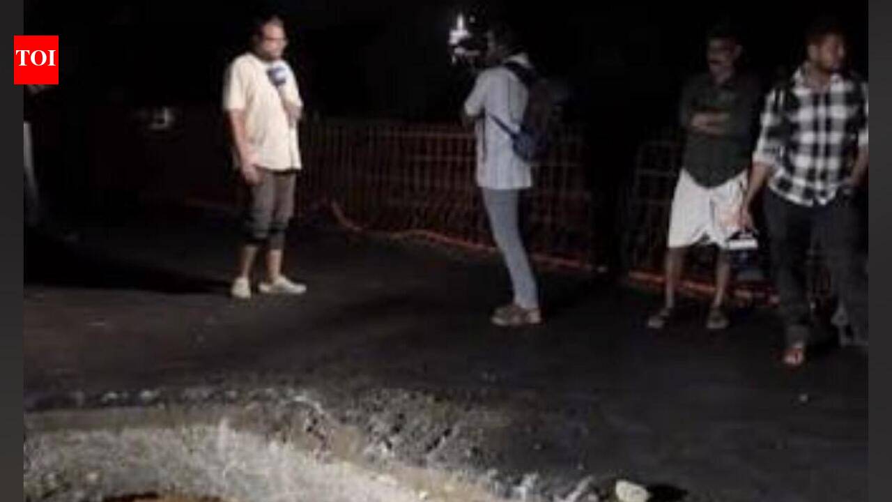 NH 66 crater triggers standoff, probe