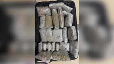 Bangkok returnee arrested with 4.2kg ganja at Ahmedabad airport