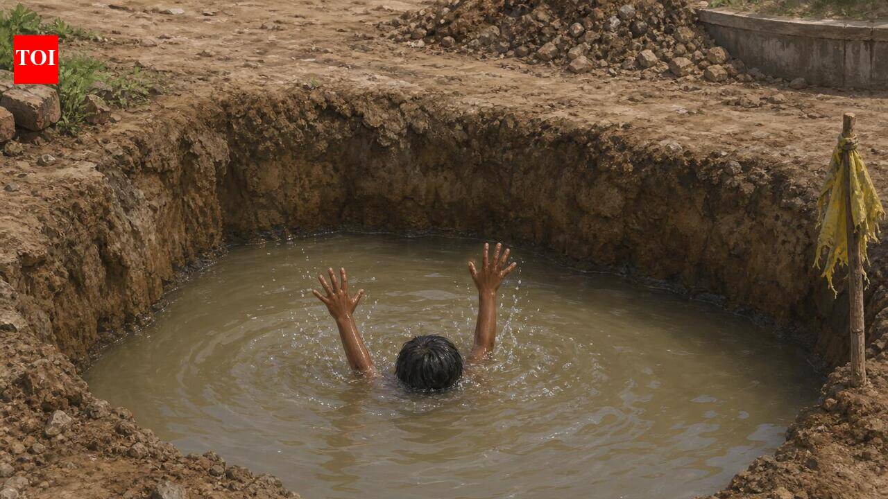 Two-year-old boy drowns into water-filled pit