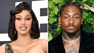 Cardi B stuns in steamy black dress as Stefon Diggs remains missing from major milestone