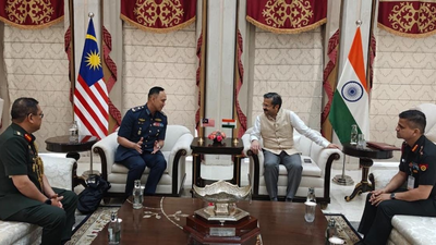 India, Malaysia review entire spectrum of bilateral military cooperation