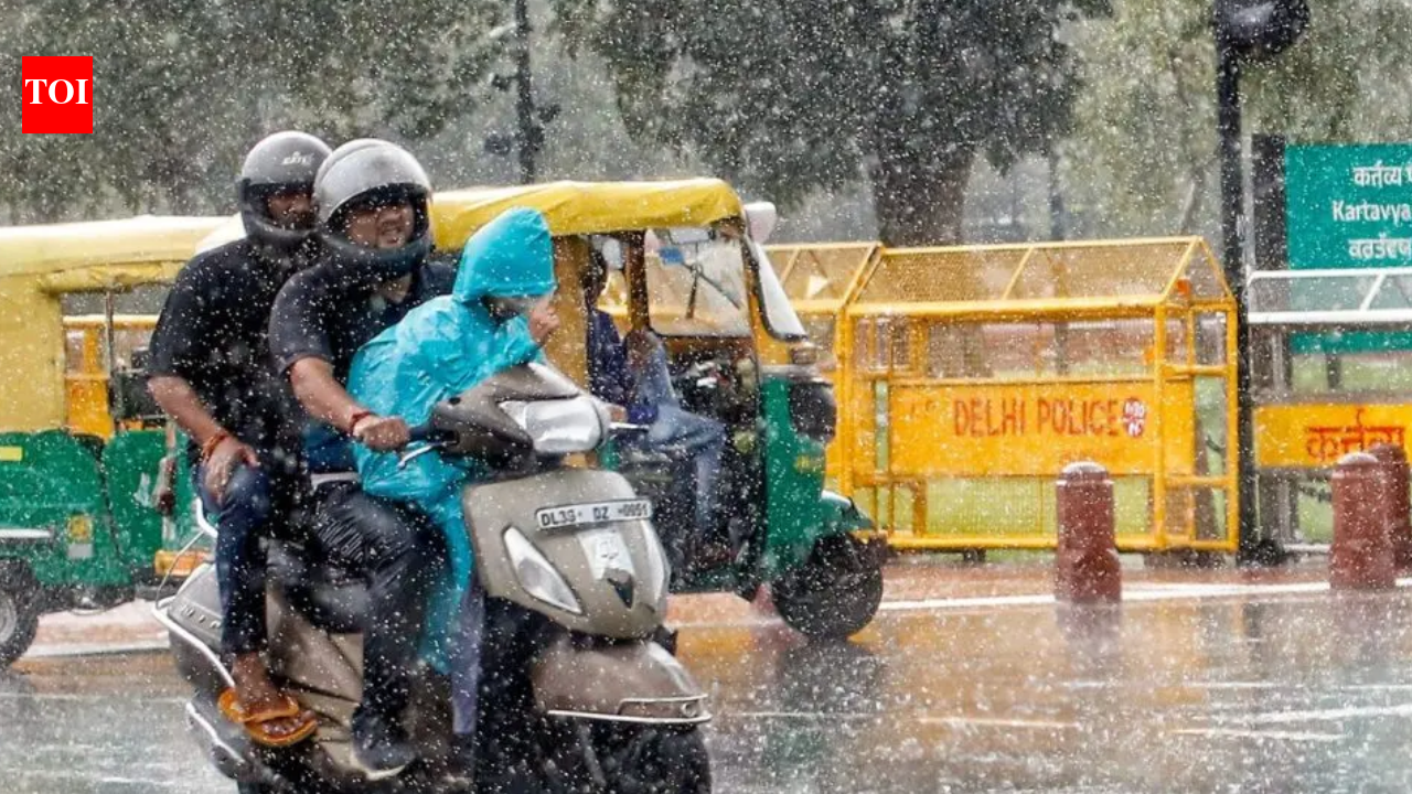 Delhi NCR Faces Heavy Rain as IMD Warns of Severe Storm Conditions