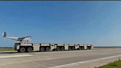  China unveils truck-mounted EMALS that fires drones into the sky in seconds