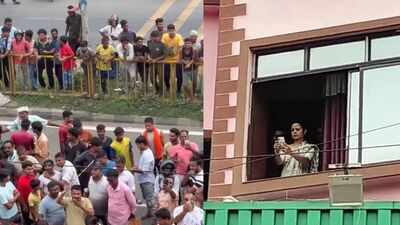 WATCH: Eggs, Vegetables Hurled At Mahua Moitra; TMC MP Accuses 'BJP Goons', Says Police Stood By