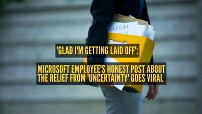 Microsoft employee's honest post about the relief from 'uncertainty' goes viral