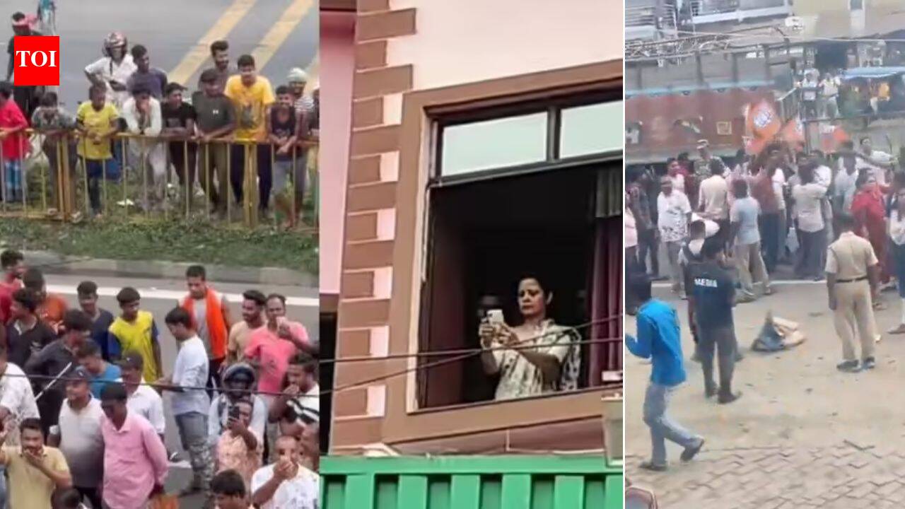 Mahua Moitra names 16 'BJP goondas' over mob attack, alleges police watched as eggs were hurled