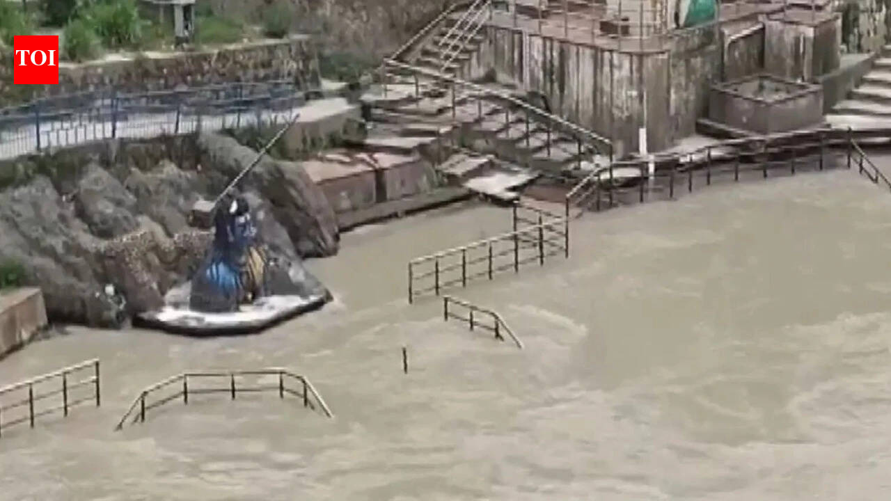 DDMO alerts system activated as water level nears warning mark in Rudraprayag amid heavy rainfall