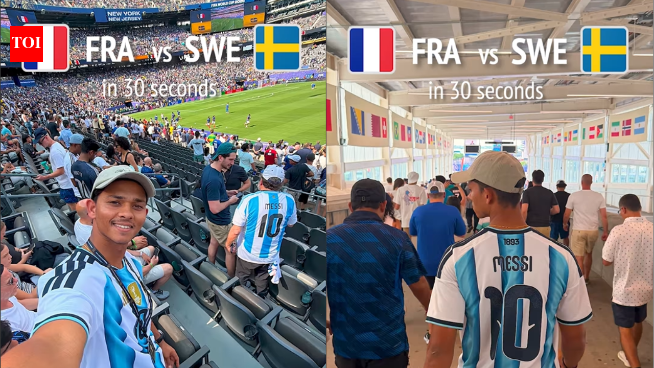 Yashasvi Jaiswal's Messi jersey steals the show at France vs Sweden FIFA Match