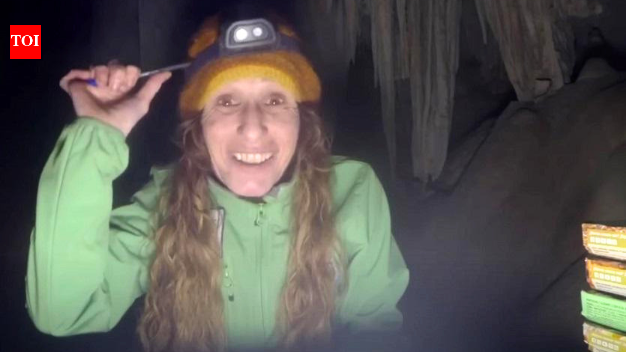 Spanish athlete locked herself inside a 230-foot-deep cave for 500 days in an unusual experiment. When she came out, she thought only 160 days had passed