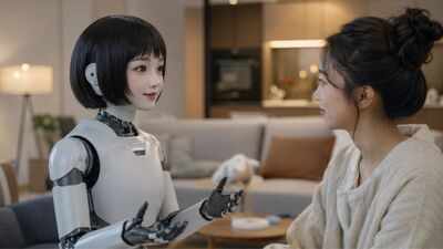 Meet China's new AI humanoid robot built for homes with natural conversations and human-like expressions