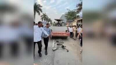 Sending a loud message: Kharadi police seize 45 bikes fitted with illegal modified silencers, crush exhausts