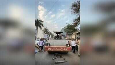 Sending a loud message: Kharadi police seize 45 bikes fitted with illegal modified silencers, crush exhausts