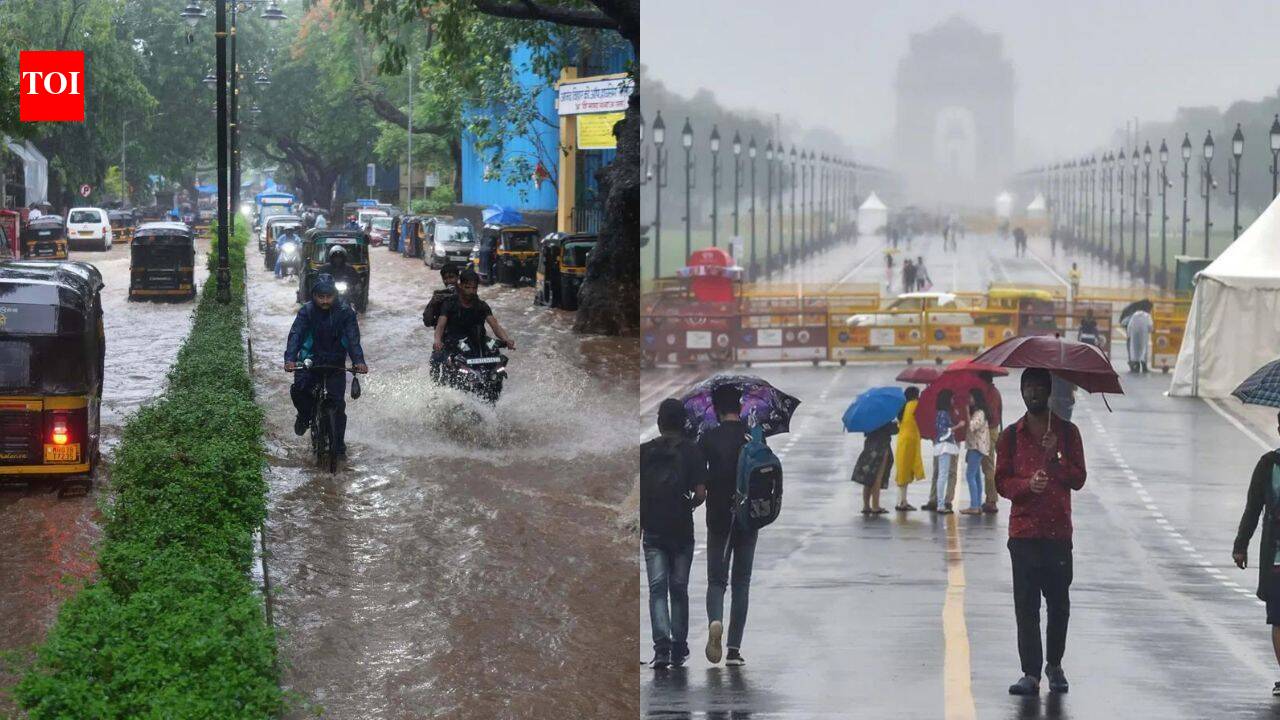 भारत में मानसून का आगमन: दिल्ली, मुंबई में भारी बारिश; उत्तरी, पश्चिमी राज्यों तक फैलने के लिए | भारत समाचार