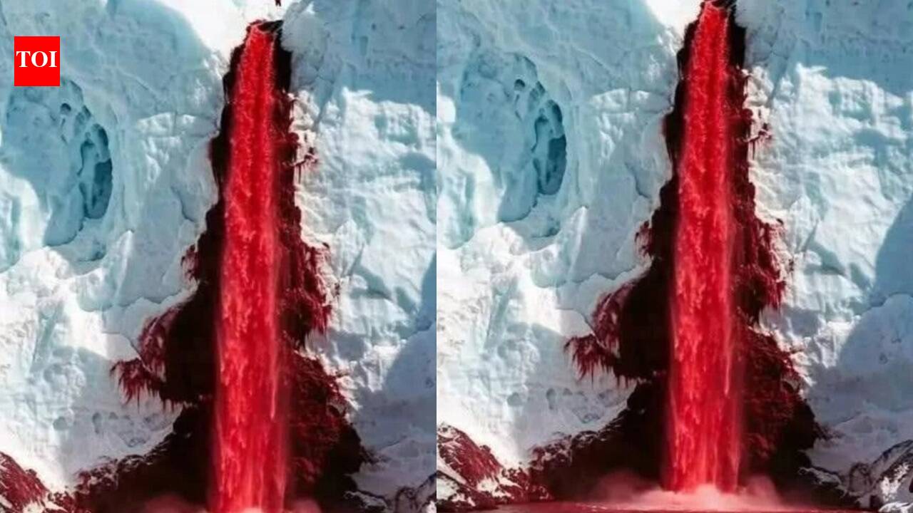 Blood Falls: The mysterious Antarctic waterfall that looks like it’s pouring blood