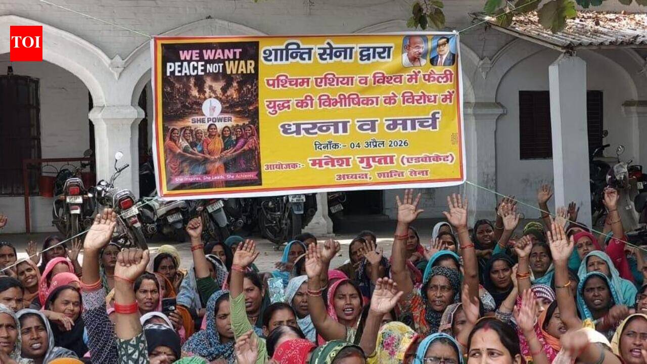 Women stage anti-war protest in M’nagar, condemn attacks on civilian spaces