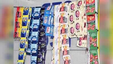 Police arrest three, seize 1,605kg tobacco products