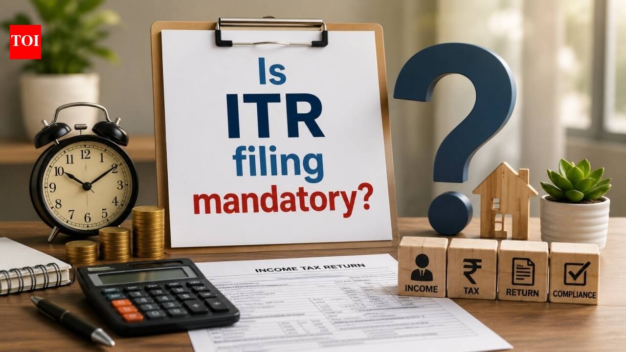 Who should file ITR &amp; is income tax return filing mandatory for salaried taxpayers?