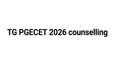 TG PGECET 2026 Board Registration Begins: Here's How to Apply From July 9