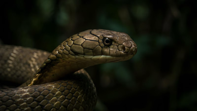  How the world’s longest venomous snake builds a home unlike any other