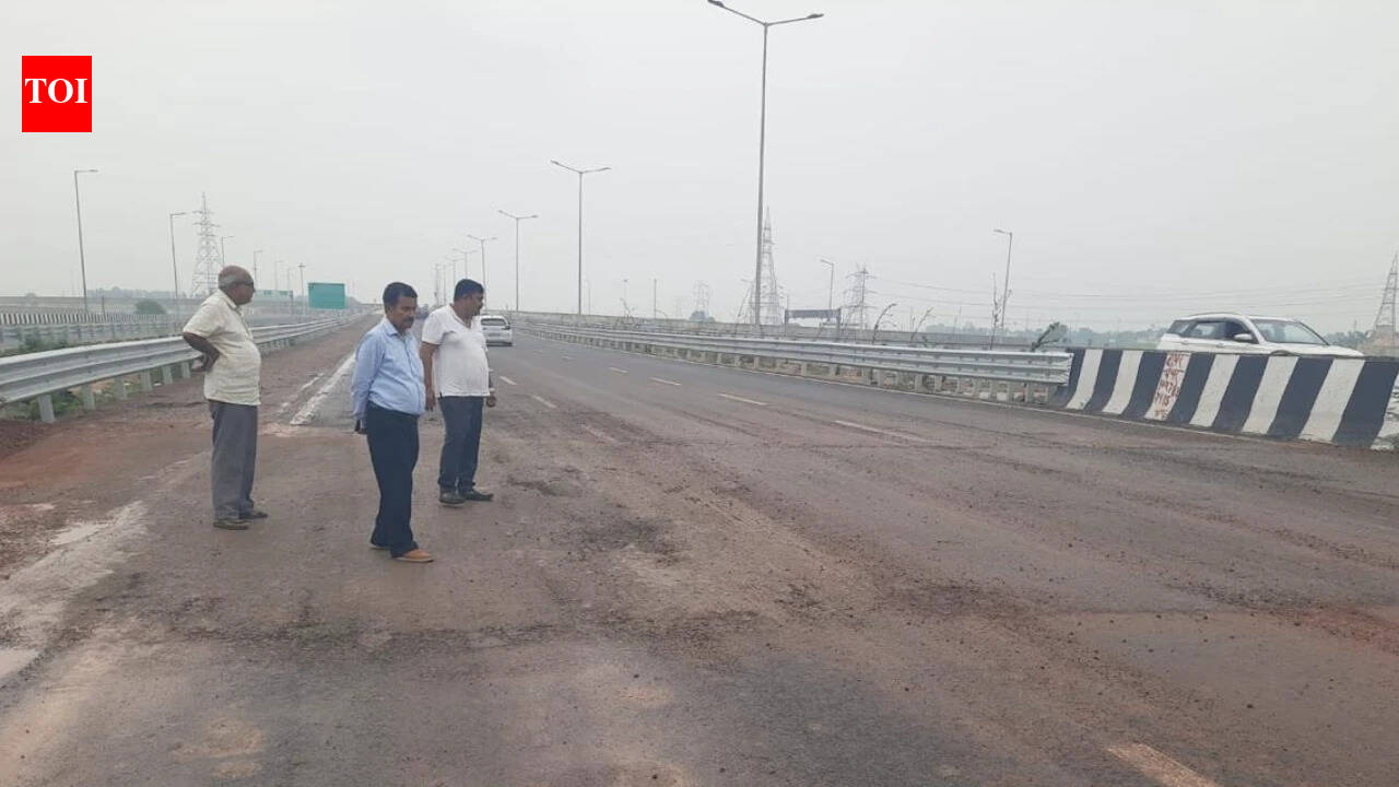 Road cave-in on Delhi-Dehradun Expressway fixed after heavy rain