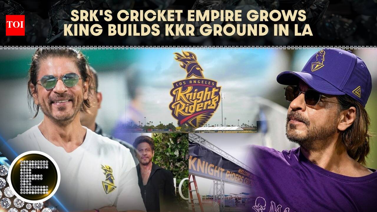 Shah Rukh Khan unveils Knight Riders Cricket Ground in Los Angeles; says 'dream turns reality'
