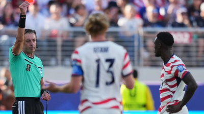  Former US footballer blasts FIFA officials after Flo Balogun's red card decision