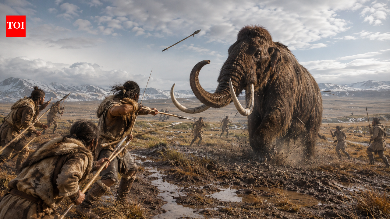 Scientists say the first Americans mostly hunted giant animals, and evidence from 50 sites suggests the practice may have aided their spread across the continents