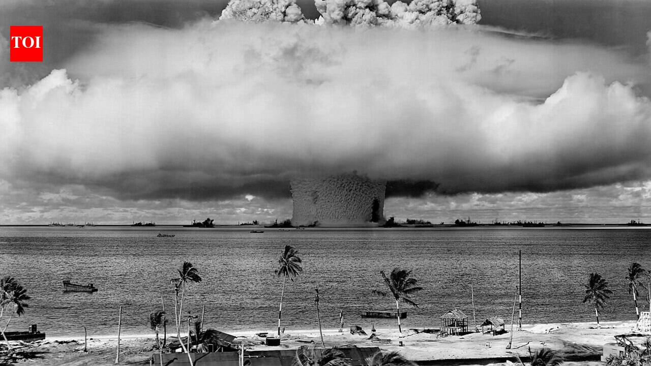 Between 1946 and 1958, the United States detonated 23 nuclear bombs at Bikini Atoll in the Pacific, destroying islands and contaminating the lagoon; decades later, researchers found flourishing coral communities whose resilience may offer insights for cancer research