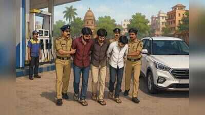 Three held for fuel theft, car seized