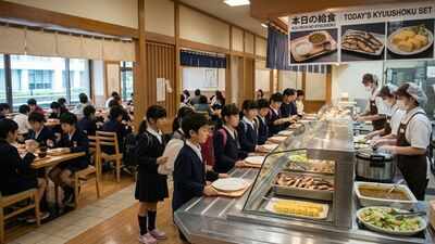 From sushi in Japan to tacos in the US: What school lunches are like around the world