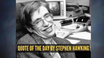 Quote of the day by Stephen Hawking: "I have lived with the prospect of an early death for the last 49 years. I'm not afraid of death, but I'm in no hurry to die" - the secret to living fully despite uncertainty