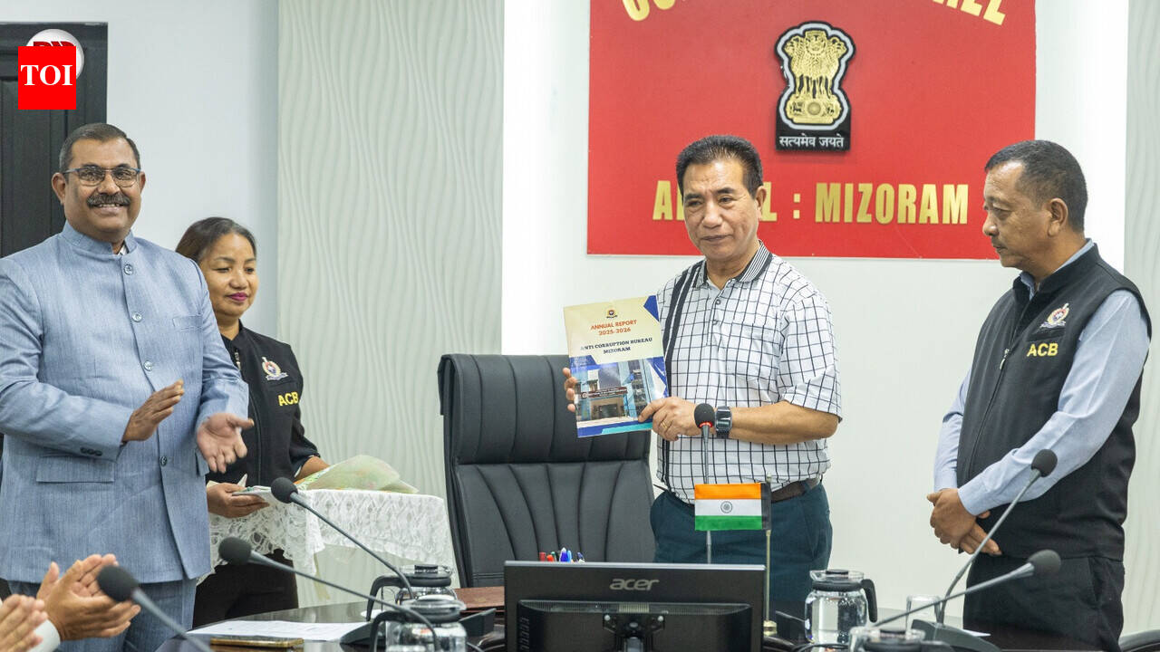 Mizoram CM releases ACB’s first annual report for 2025-26