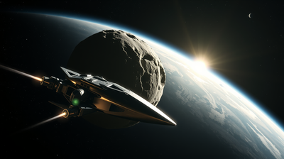 A Japanese spacecraft is about to fly just 1 km from an asteroid