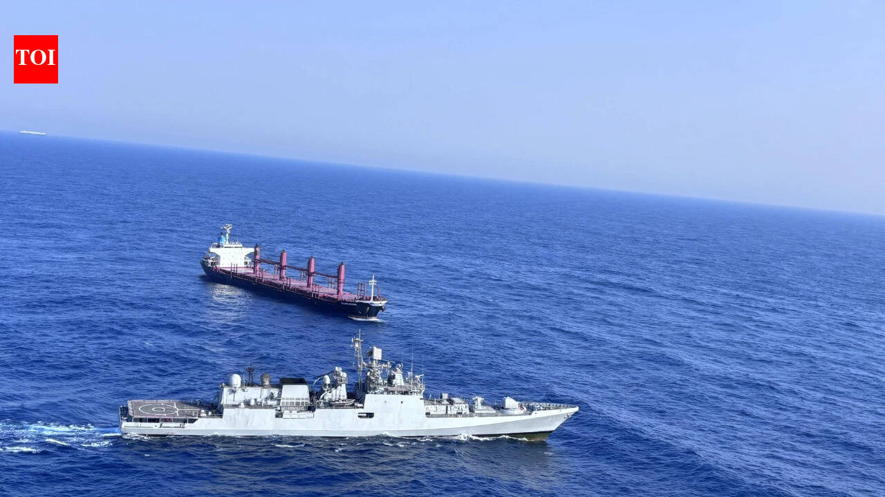 Indian Navy foils piracy attack on merchant ship in Gulf of Aden, crew including an Indian sailor safe