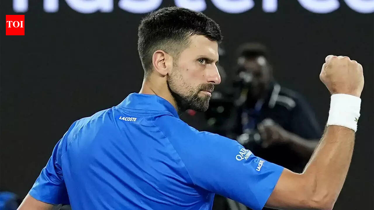 Novak Djokovic reacts to star-studded Wimbledon crowd with witty Hollywood and Holywood post after dominant Stefanos Tsitsipas win