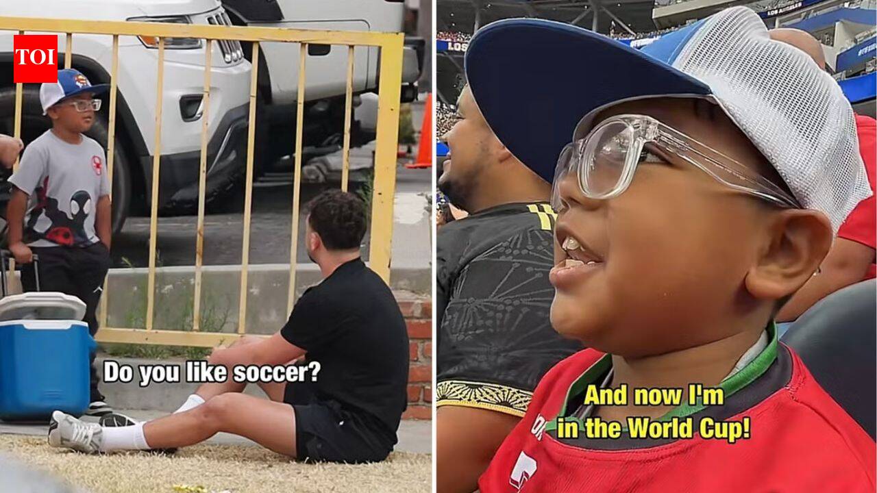 TikToker turns 9-year-old water seller's dream into reality with World Cup gift