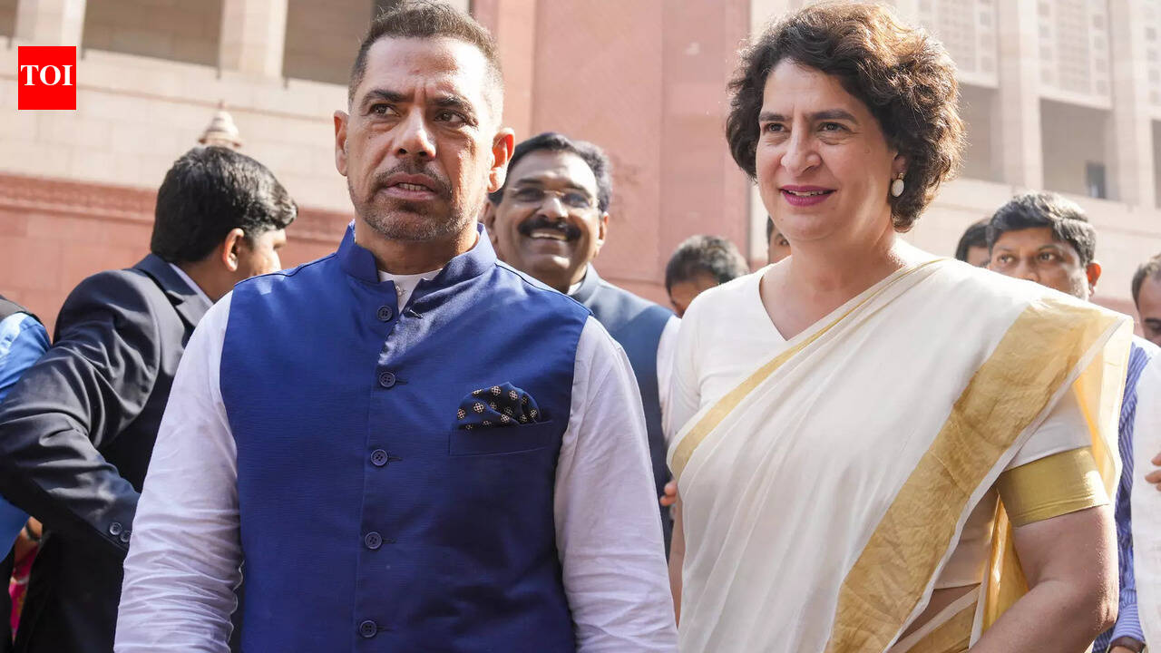 'When legal route fails, they intimidate': BJP links Priyanka Gandhi, Robert Vadra to alleged Uttarakhand land-grab bid