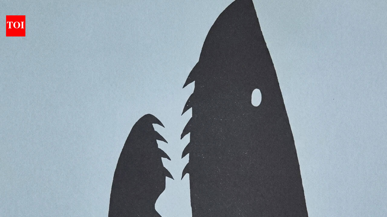 A shark or feet? What you see first reveals how you're handling stress