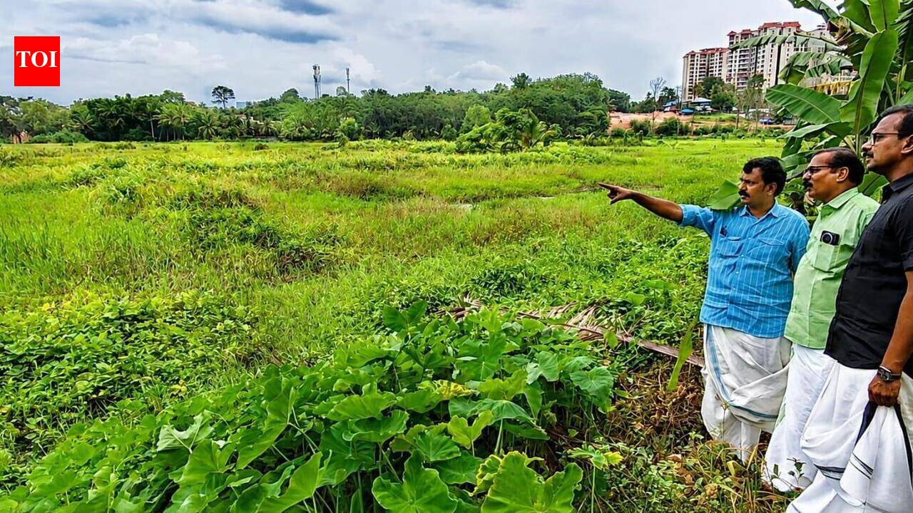 Thrikkakara opposition protests wetland reclamation for KV campus