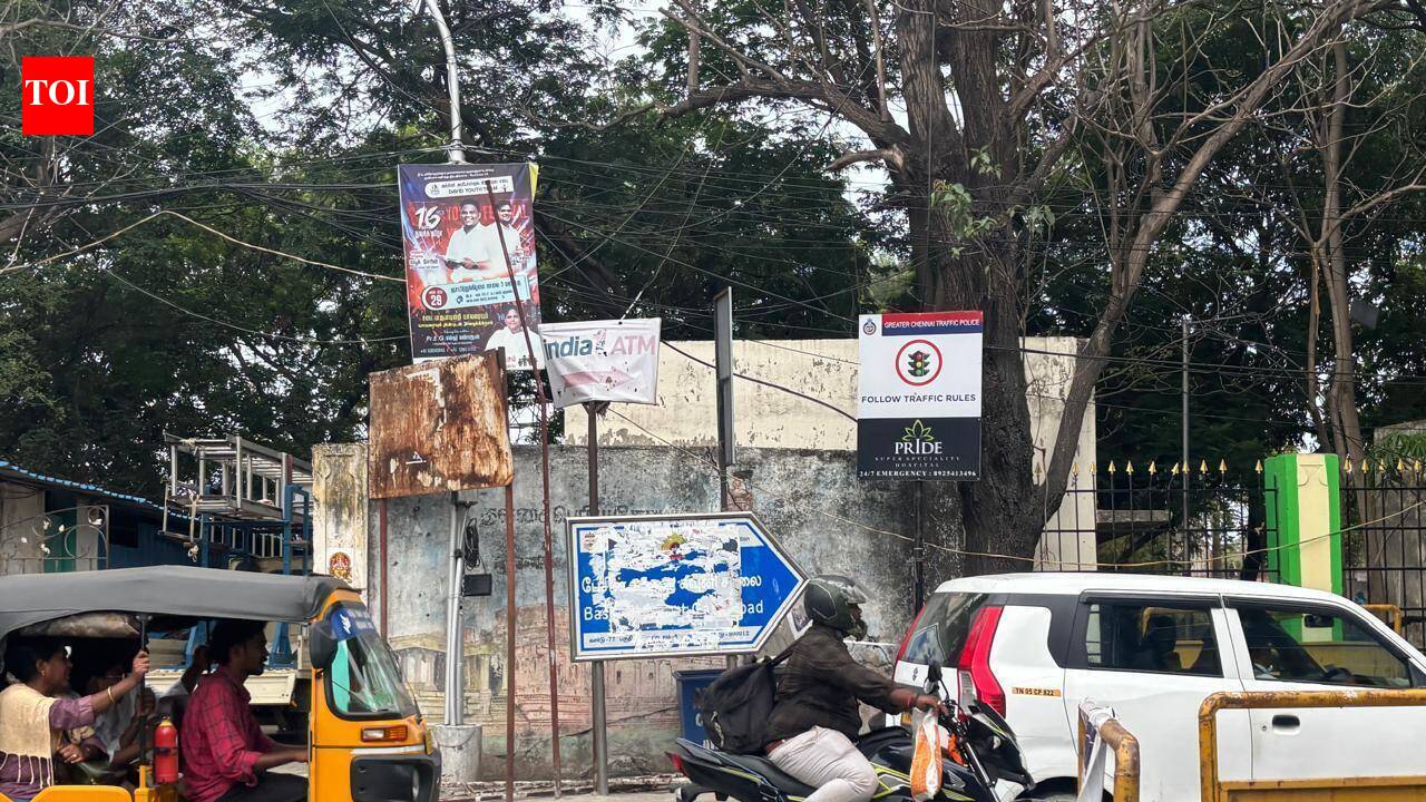 Chennai’s defaced, damaged street name boards cry for attention