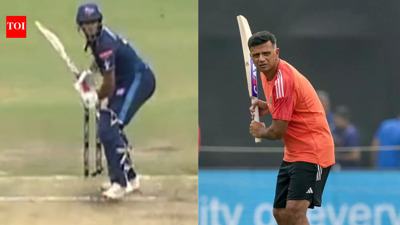 Rahul Dravid 2.0? Samit's batting leaves fans stunned with uncanny resemblance