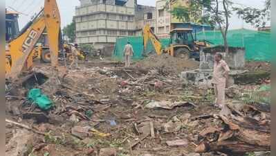 Encroachment removed from disputed Waqf land in Shahpura by court order, markets remain closed
